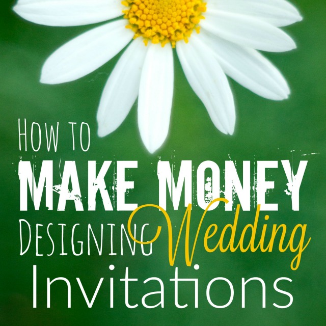 If you're looking for a creative way to make money on the side, you should give wedding invitations a shot! They're a great way to make money from your photography or graphic design. Check out this post for a step-by-step guiding on getting started.