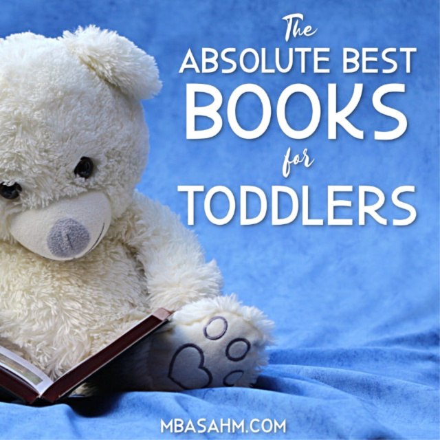 These are the best toddler books for your little one! They're great gift ideas for toddlers and fun ideas for keeping your baby busy without bells and whistles.