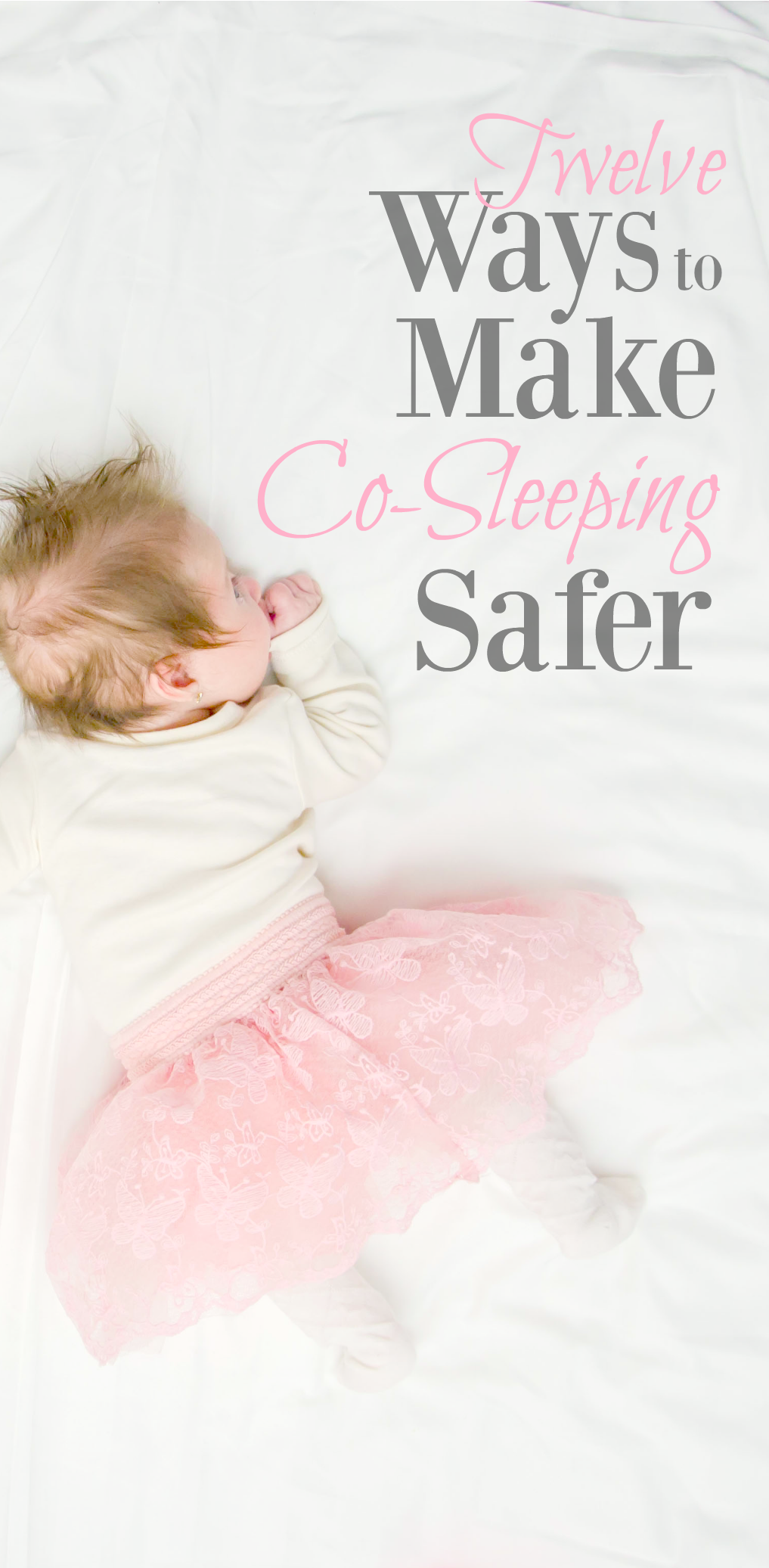 Knowing how to co-sleep with your baby is really important...especially if it's the only way for the two of you to get sleep! Follow these steps to make sure your co-sleeping arrangement is as safe as it can be.