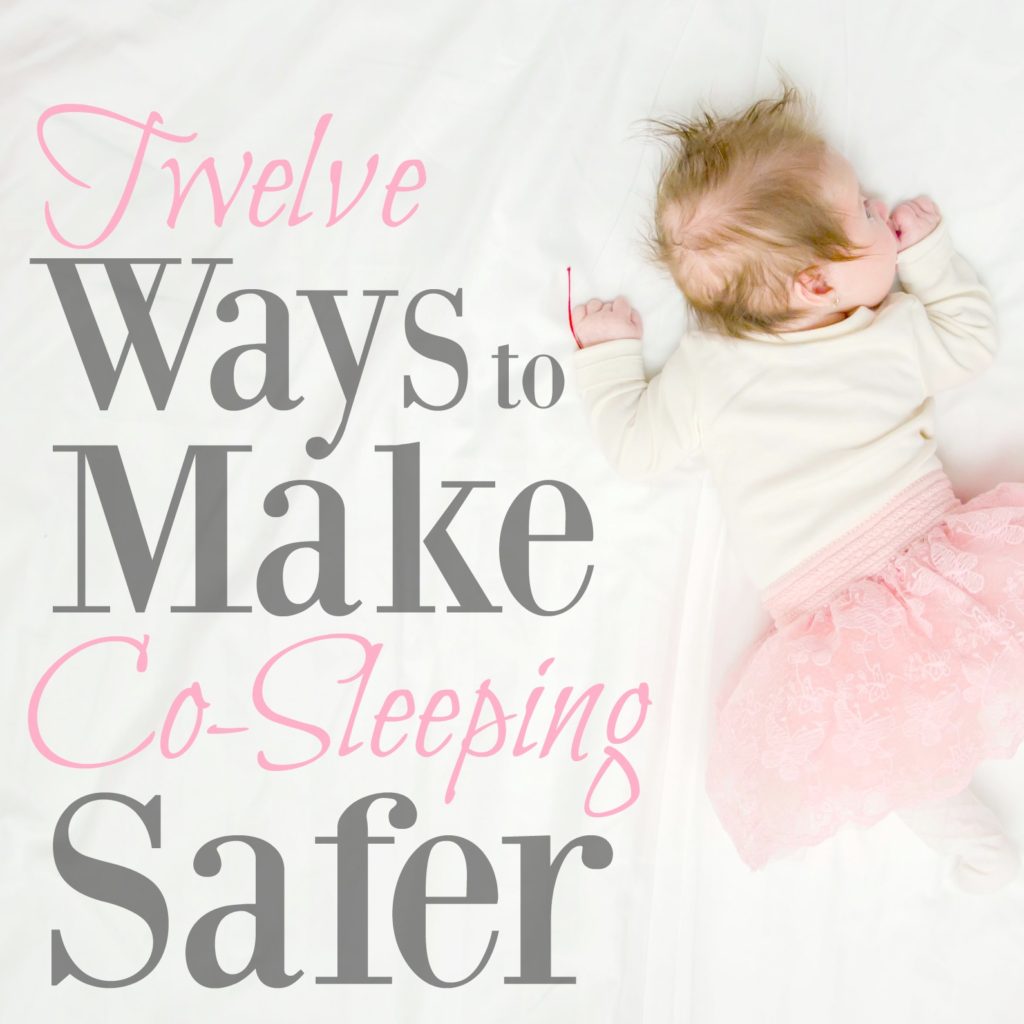 Knowing how to co-sleep with your baby is really important...especially if it's the only way for the two of you to get sleep! Follow these steps to make sure your co-sleeping arrangement is as safe as it can be.