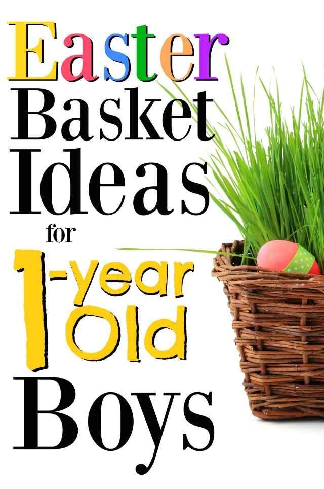 These are the best Easter basket ideas for 1-year old boys! This is such a great year, so these gift ideas will make the day even more enjoyable!