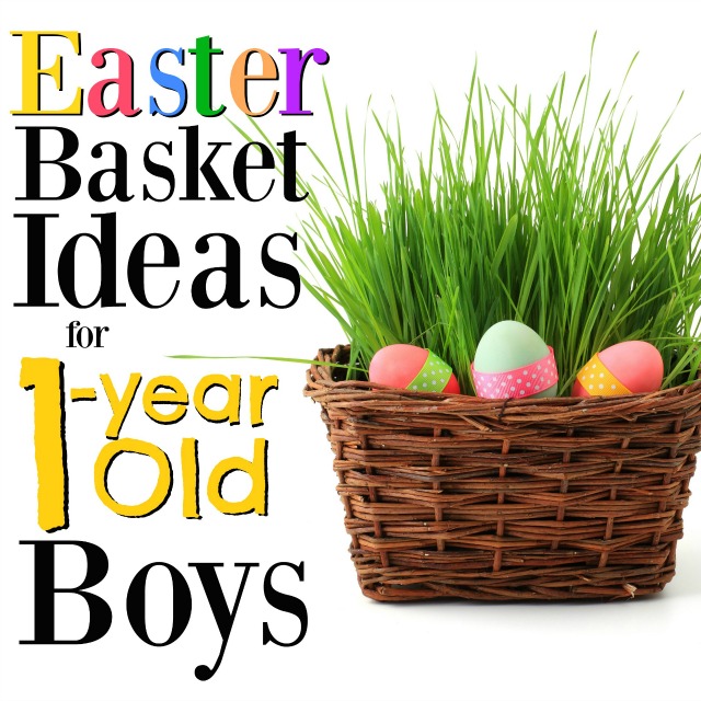 These are the best Easter basket ideas for 1-year old boys! It's such a fun year, so these gift ideas will help make it perfect!