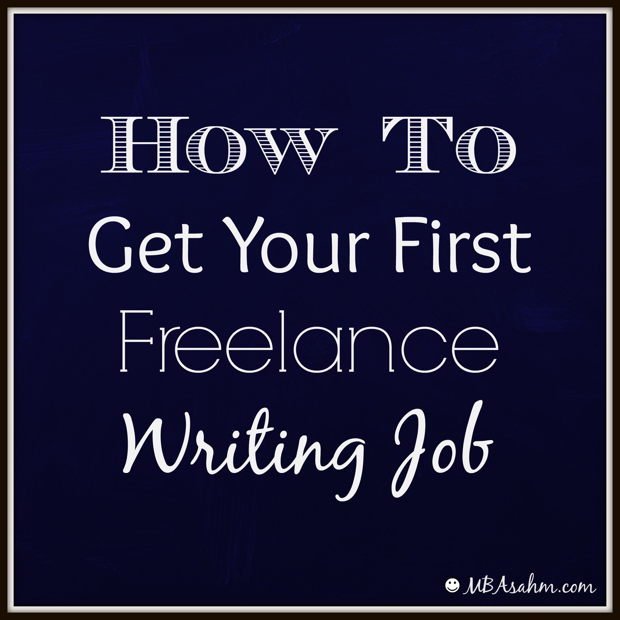 Freelance writing is one of the best work-from-home jobs and it's way easier than you think to get into it. Here are the steps to take if you want to become a freelance writer and start working from home!