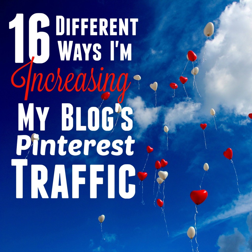 So much of my blog's traffic comes from Pinterest that I'm constantly trying to find new ways to grow my following and increase repins. Click through to find out exactly what I'm doing these days!