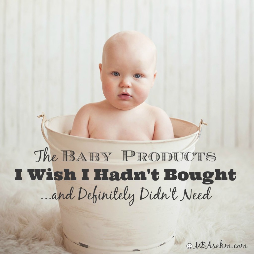 These are the baby products you don't need to buy for your baby (or won't end up using!)...especially if you end up attachment parenting.