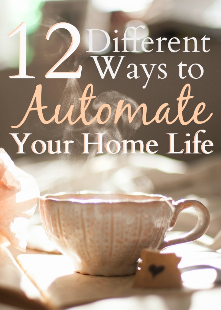 Automation is the absolute best way to save tons of time, money, and frustration. Click through to check out 12 different ways that you can automate your home life!