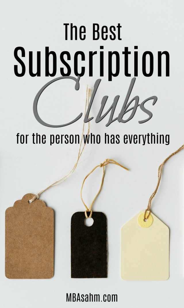 Subscription clubs are such a great, unique gift idea when you don't know what to buy for someone! They're perfect last minute gift ideas and super easy to send to someone long distance. Here are the best subscription clubs to start with.