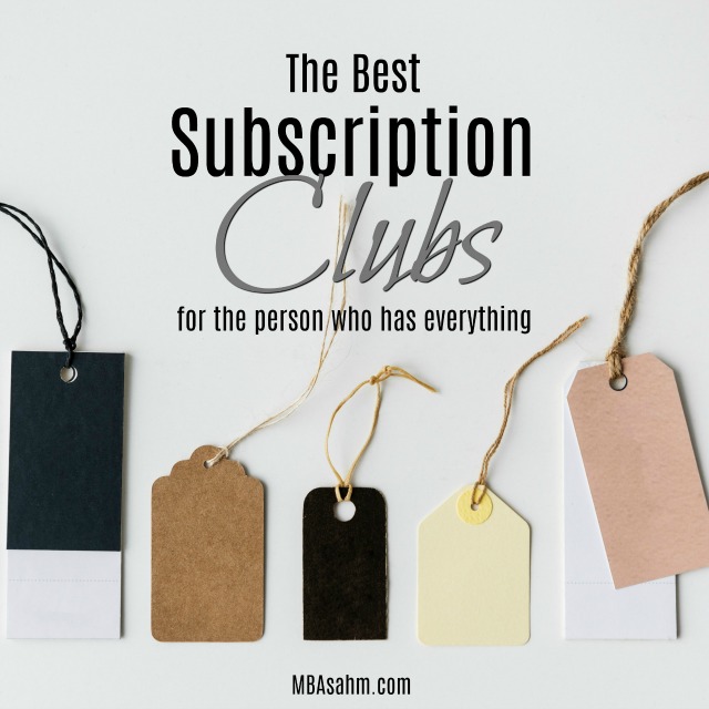 Subscription clubs are such a great, unique gift idea when you don't know what to buy for someone! They're perfect last minute gift ideas and super easy to send to someone long distance. Here are the best subscription clubs to start with.