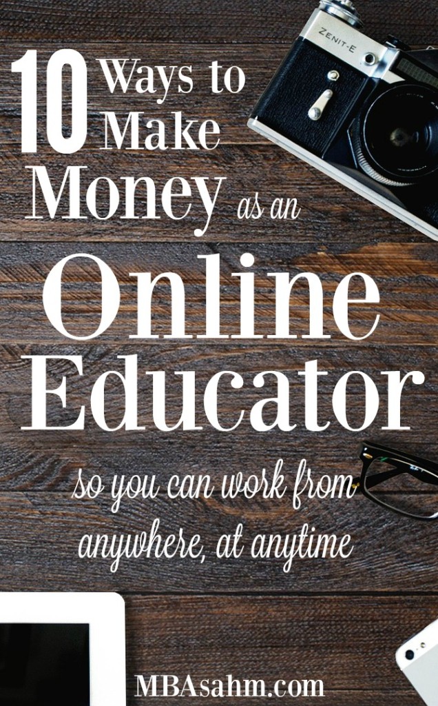 There are so many ways to make money as an online educator nowadays! And if you do it right, they pay way more than anything in a classroom.