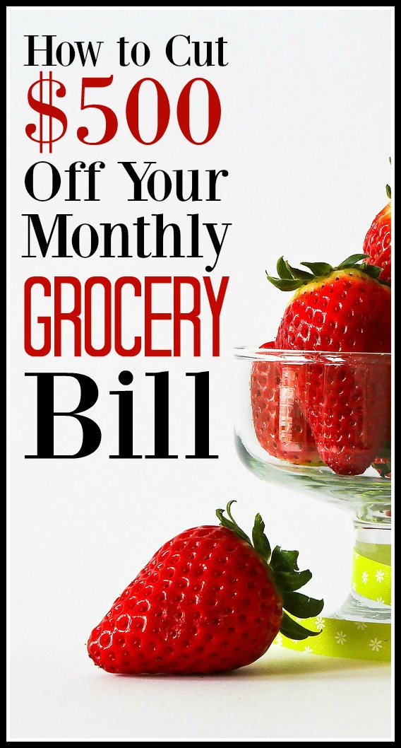 I'm totally blown away by the results, but by making a few simple adjustments I was able to cut $500 off our grocery bill this month! The best part is that I'm sure that savings will only grow. Check out what you need to be doing!