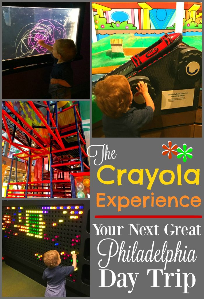 The Crayola Experience is such an amazing Philadelphia day trip for your toddler! If you're in the area, you have to check it out!