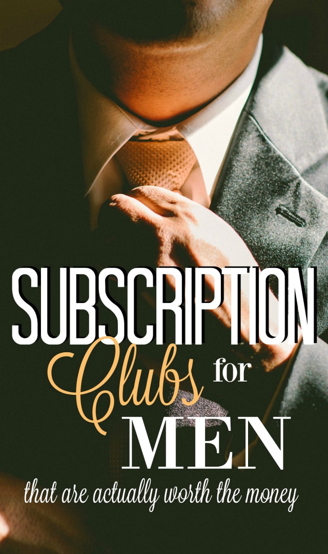 Subscription clubs for men are one of the greatest ideas out there. They're the gift that keeps on giving! And they definitely make shopping easier. Check out these ideas to see if they're a good fit for you this season.