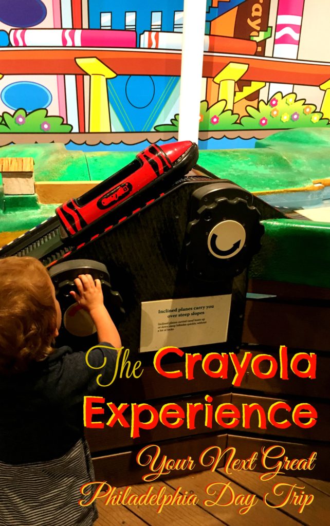 The Crayola Experience is such an amazing Philadelphia day trip for your toddler! If you're in the area, you have to check it out!