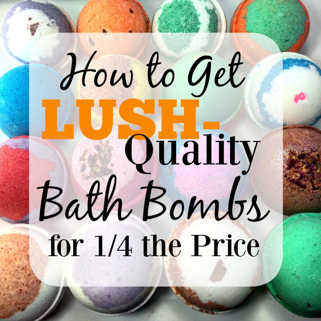 This is the best place to get bath bombs that are just as great as LUSH, but 1/4 of the price!