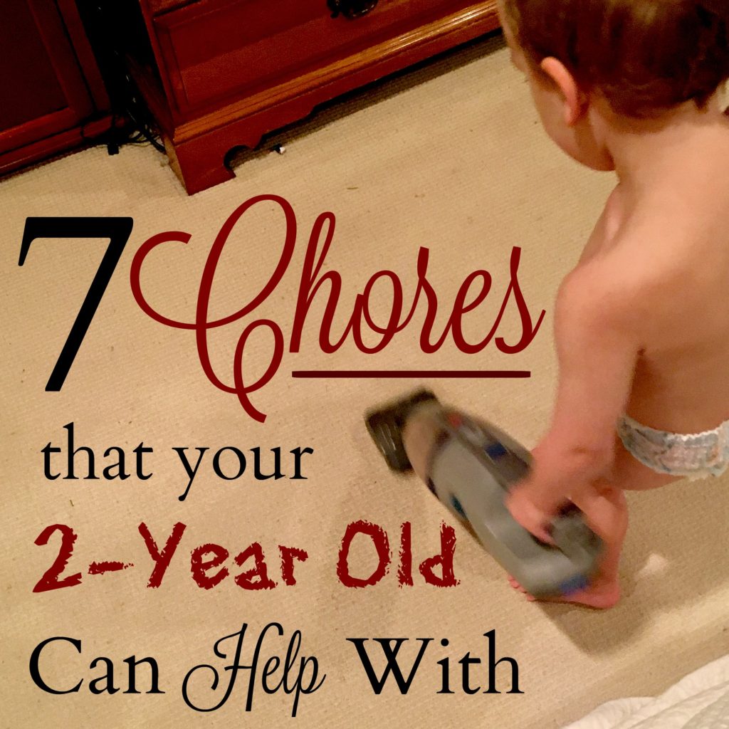 Nothing is better than pulling your 2-year into all of your chores and if you can believe it, they'll actually enjoy most of them! Check out this list to see what you can start with.