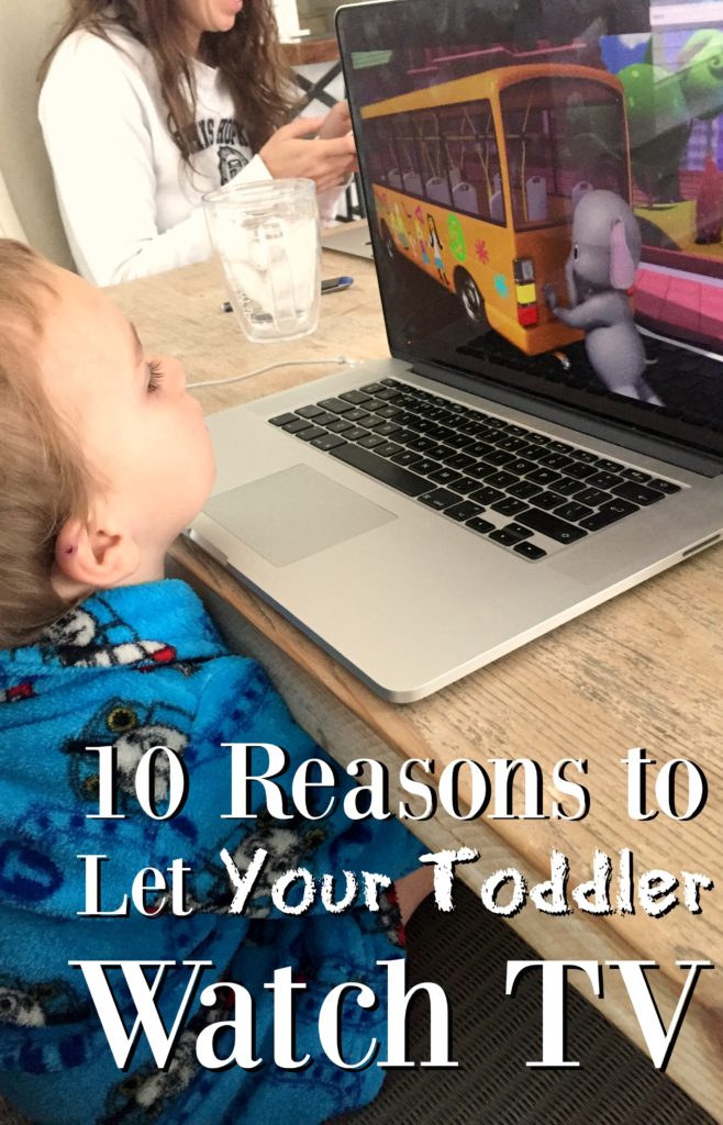 We hear so much about limiting screen time for kids, but there are still a lot of good reasons to consider letting them watch tv!