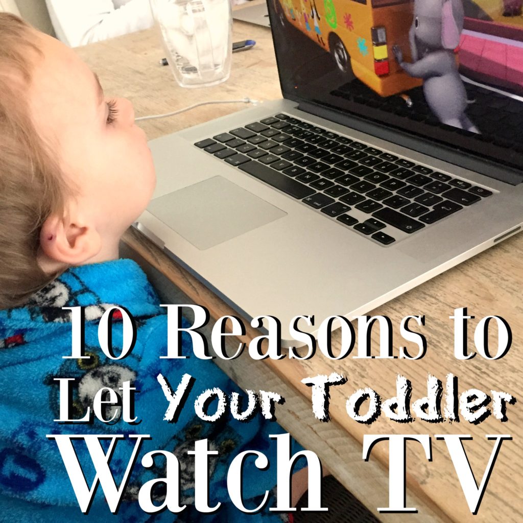 We hear so much about limiting screen time for kids, but there are still a lot of good reasons to consider letting them watch tv!