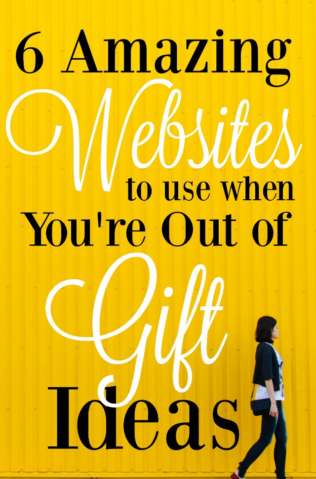 If you're in need of unique gift ideas, these websites have exactly what you're looking for! 