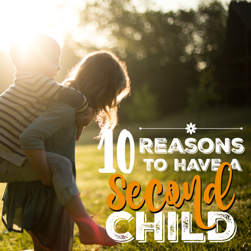 Whether to have a second child or not is a huge question! Your whole life will change, but it could be for the better. Here's what happened when I had my second.