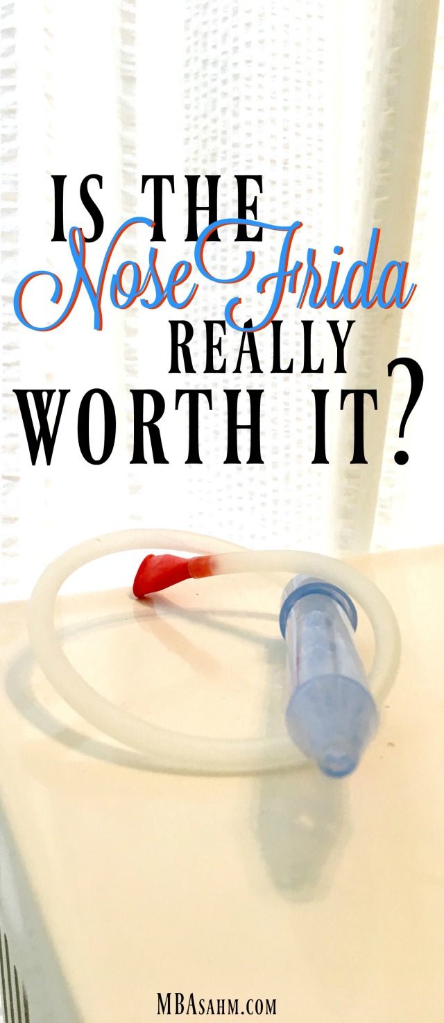 The NoseFrida is a pretty shocking option for a baby nose aspirator, but is it a genius product? or a flop?  Here's what my experience has been!