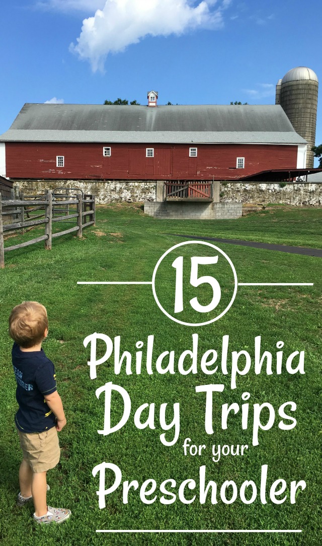 These Philly day trips are the perfect way to distract your toddler or preschooler on a rainy day!