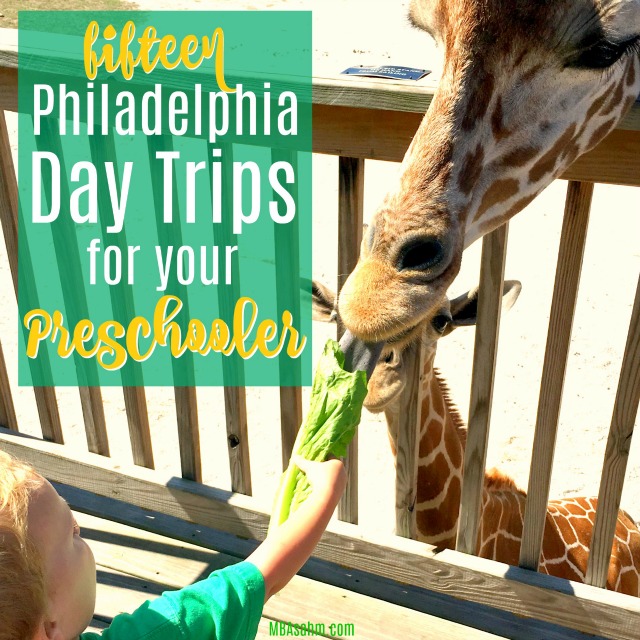 These Philadelphia day trip ideas are the perfect getaway for your toddler or preschooler!