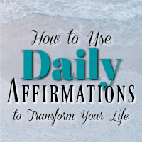 Daily affirmations are one of the easiest ways to completely transform your life and all it takes is positive-thought and self-empowerment!