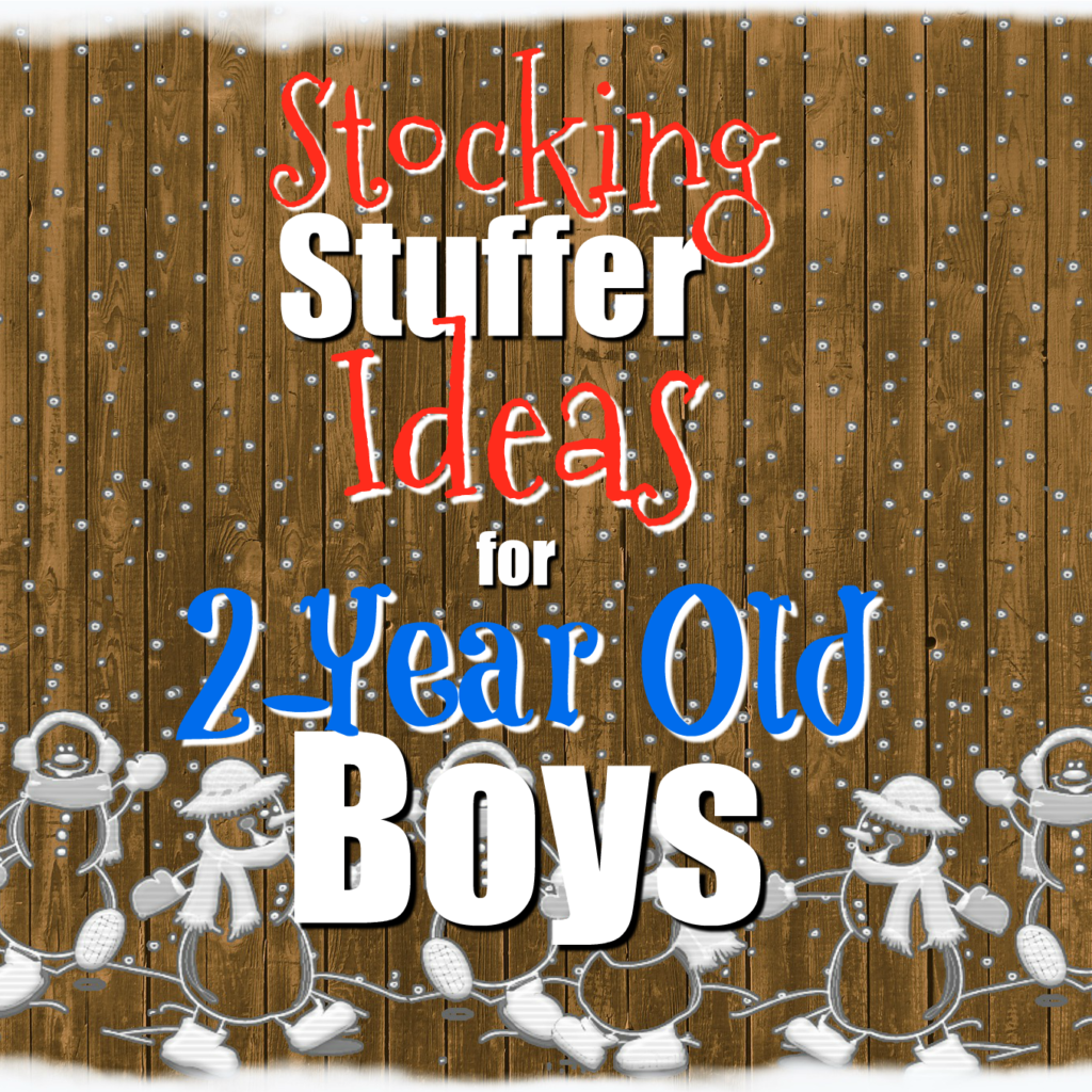 These stocking stuffers for 2-year old boys will definitely be a big hit on Christmas morning!