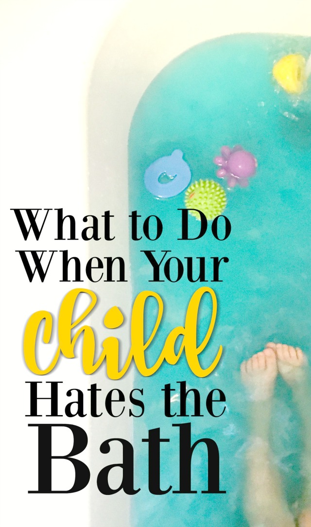 If you have a child that hates bath time, you're not alone! This is such a common problem and there are easy solutions to fix it. Try out these strategies to make bath time fun again in your house!