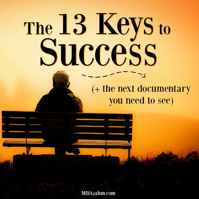 Napoleon Hill identified 13 keys to success that you need if you want to achieve your dreams. His amazing documentary goes in detail about how to incorporate these 13 keys to success into your life.