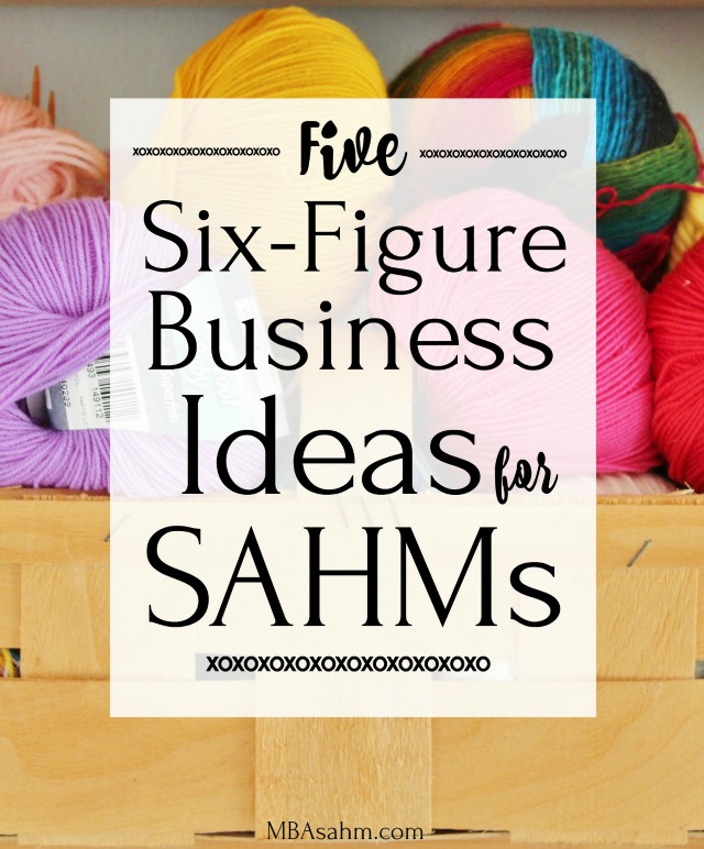 All of these six figure business ideas for SAHMs can be done from anywhere and at anytime.  Learn how to be an Amazon FBA seller, a six-figure freelance writer, or starting your own Etsy store. 