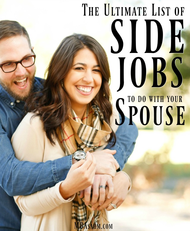 Working with your spouse can be so, so rewarding and these side jobs for couples are the perfect way to get started!