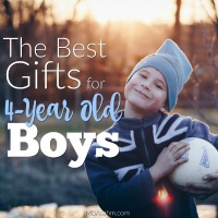 These gift ideas for 4-year old boys are sure to make them excited!