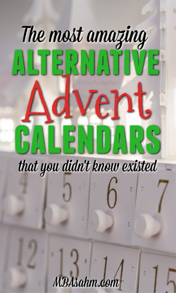 These alternative Advent calendars are such a fun idea to make the Christmas season tons of fun! So if you're looking for unique Advent calendar ideas, this list is for you!