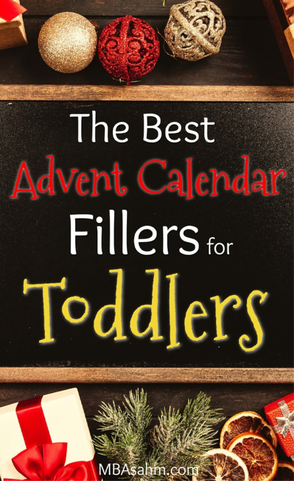 These Advent calendar fillers for toddlers are perfect for a DIY Advent calendar! Get your Christmas shopping done early so you can savor every moment of the holidays with your little ones!