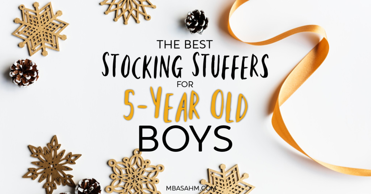 The Best Stocking Stuffers for 5-Year Old Boys - MBA sahm