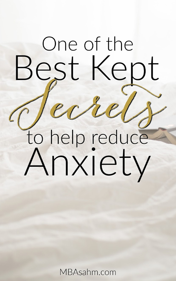 My husband and I recently came across one of the best ways to easily relieve anxiety and it worked immediately! If you haven't heard about this way to reduce anxiety, it's time to try it out. 