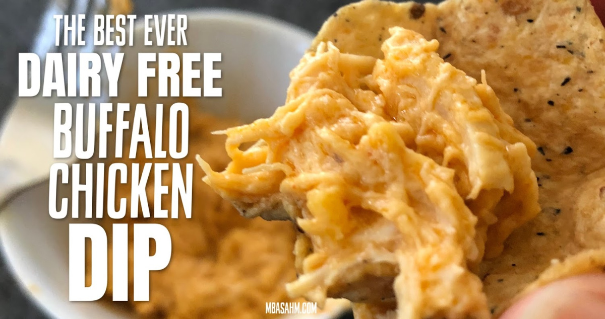 The Best Ever Dairy Free Buffalo Chicken Dip - MBA sahm