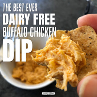 The Best Non-Dairy Buffalo Chicken Dip