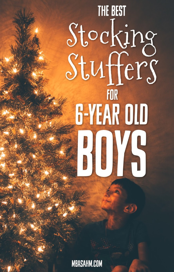 best stocking stuffers for 6 year old boy