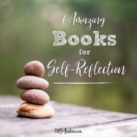 Cover page of the book 6 amazing books for self-reflection